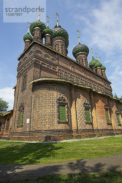 Kirche St. Johannes der Täufer  UNESCO-Weltkulturerbe  Jaroslawl  Gebiet Jaroslawl  Russland