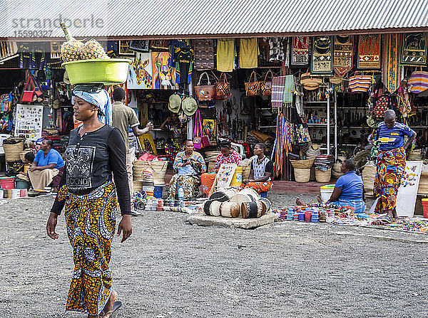 Kunsthandwerksmarkt; Arusha  Region Arusha  Tansania