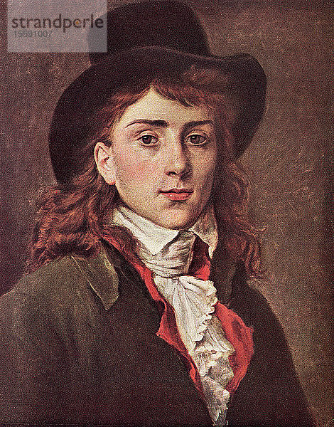 Antoine-Jean Gros  1771 â€ 1835  auch bekannt als Baron Gros. FranzÃ¶sischer Historienmaler und Maler des Neoklassizismus. Aus L'Illustration  erschienen 1936.