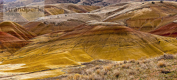 Painted Hills  John Day Fossil Beds National Monument; Oregon  Vereinigte Staaten von Amerika