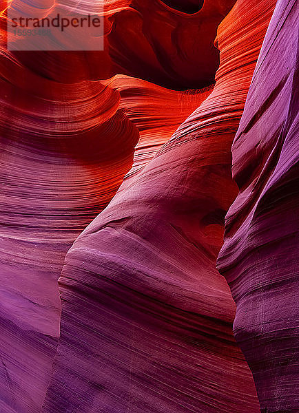 Lower Antelope Canyon; Arizona  Vereinigte Staaten von Amerika