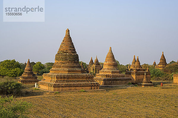 Buddhistischer Tempel; Bagan  Region Mandalay  Myanmar