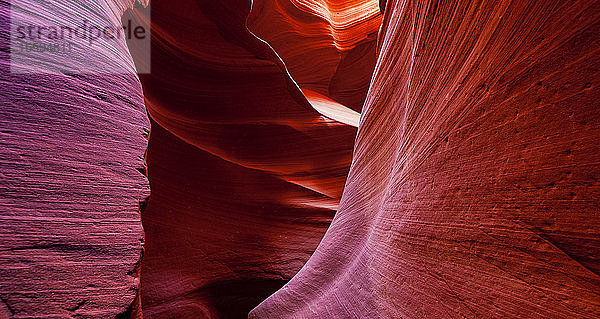 Lower Antelope Canyon; Arizona  Vereinigte Staaten von Amerika