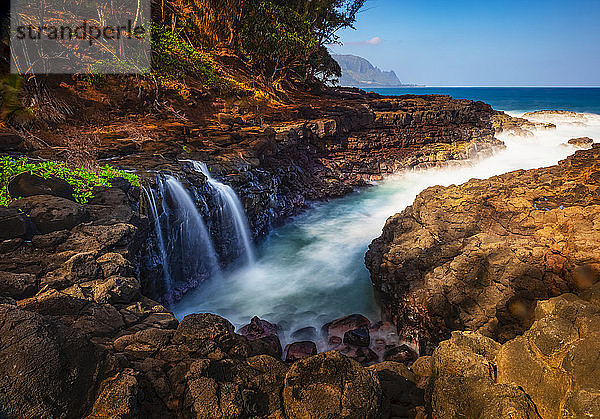 Queen's Bath; Kauai  Hawaii  Vereinigte Staaten von Amerika