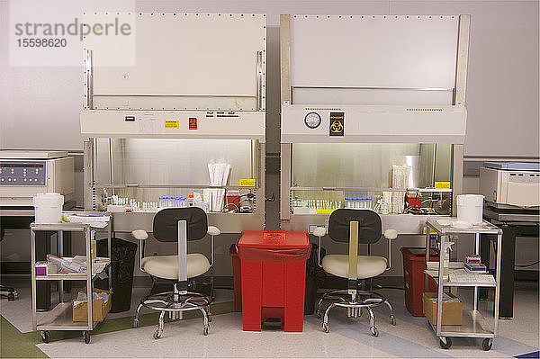 Innenräume eines Labors