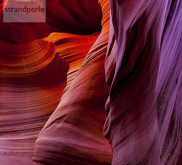 Upper Antelope Canyon; Page  Arizona  Vereinigte Staaten von Amerika