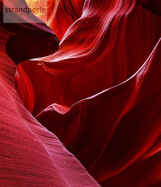 Lower Antelope Canyon; Page  Arizona  Vereinigte Staaten von Amerika