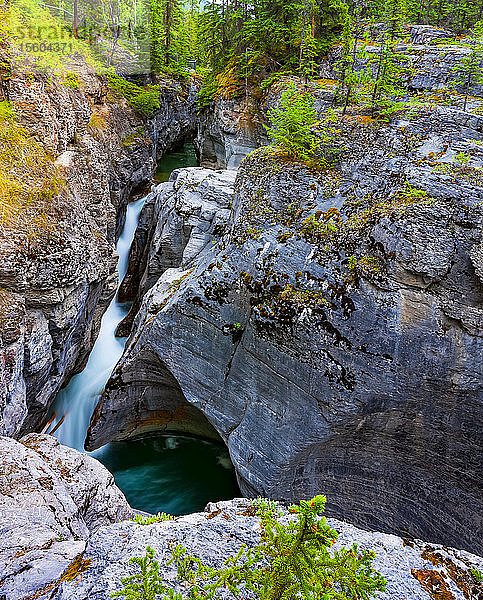 Wasserfall im Jasper National Park; Alberta  Kanada