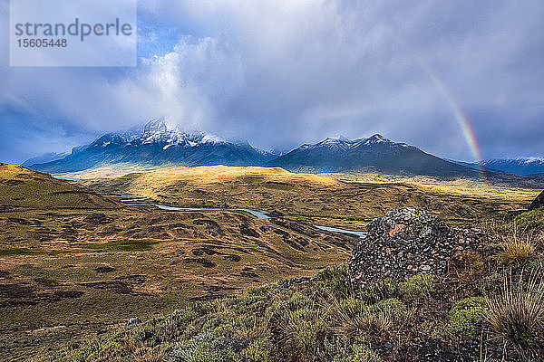 Unglaubliche Landschaften rund um den Torres Del Paine Nationalpark in Südchile; Chile