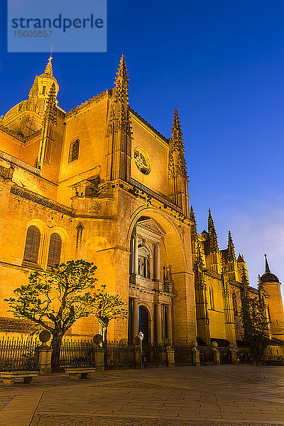 Kathedrale von Segovia; Segovia  Kastilien und Leon  Spanien