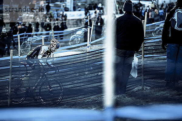 Tim Johnson bei den Cyclocross-Meisterschaften