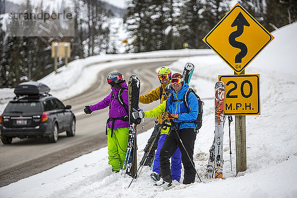 Skifahren Lebensstil