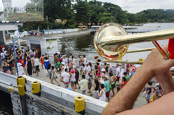 Straßenkarneval in Rio de Janeiro  Brasilien