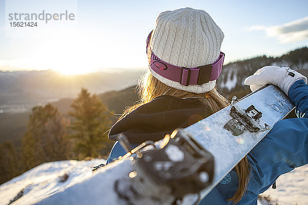 Skifahren Lebensstil