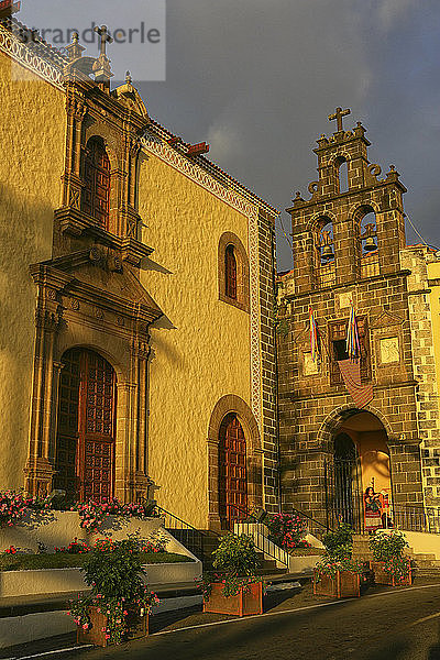Kirche in La Orotava  Teneriffa  Kanarische Inseln  Spanien  Europa