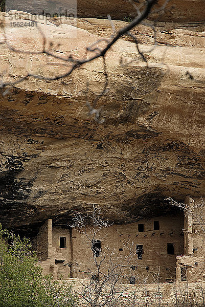 Mesa Verde National Park  eine indianische Stätte im Südwesten von Colorado  die für ihre ausgedehnten Felsenwohnungen bekannt ist.