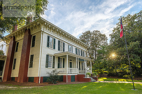 Vereinigte Staaten  Alabama  Montgomery. Erstes Weißes Haus der Konföderation  ehemalige Residenz von Präsident Jefferson Davis.