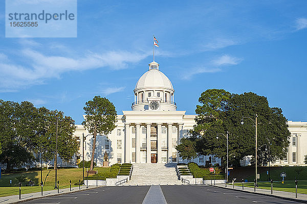 Vereinigte Staaten  Alabama  Montgomery. Alabama State Capitol Gebäude.