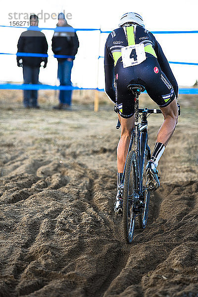 Ryan Trebon bei den Cyclocross-Meisterschaften 2014