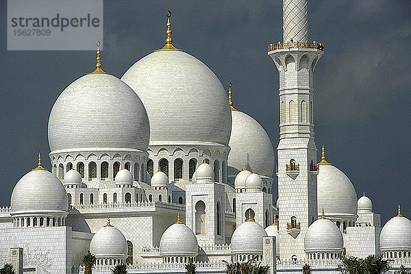 Sheikh Zayed Bin Sultan Al Nahyan Moschee  Abu Dhabi  Vereinigte Arabische Emirate  Naher Osten