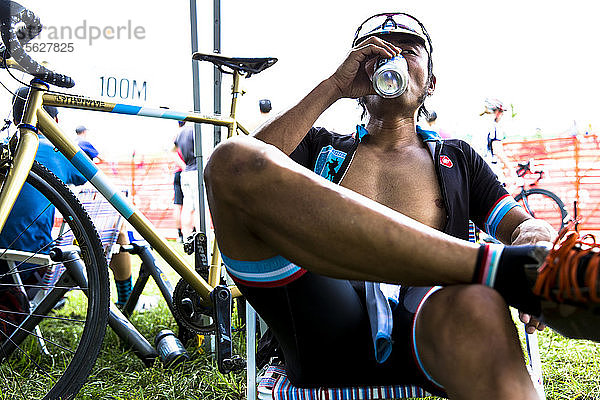 Japanischer Cyclocross-Rennfahrer