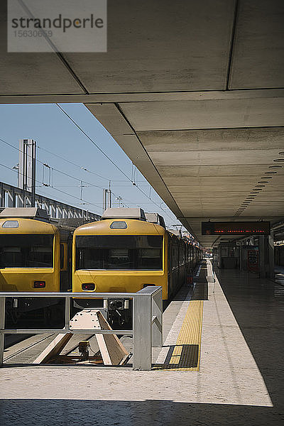 Bahnhof  Lissabon  Portugal