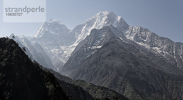 Berg Thamserku  Solo Khumbu  Nepal