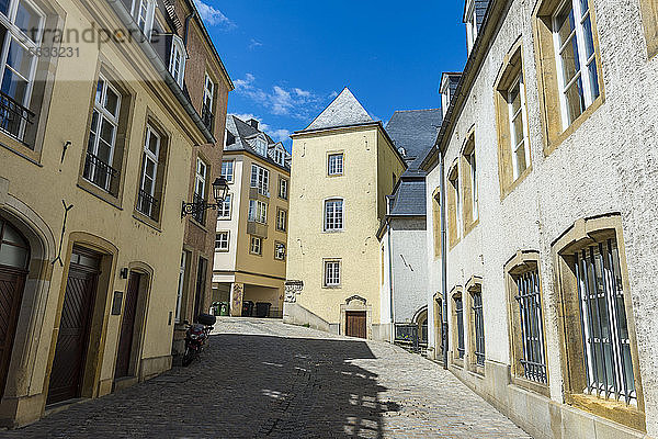 Oberer Stadtplatz in der Altstadt von Luxemburg  Luxemburg