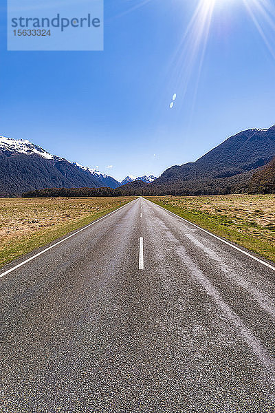 State Highway 94  Fiordland National Park  Südinsel  Neuseeland