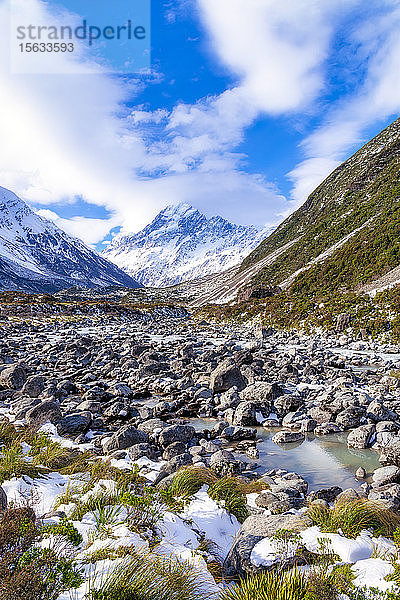 Neuseeland  Südinsel  malerische Berglandschaft