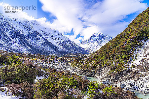 Neuseeland  Südinsel  malerische Berglandschaft