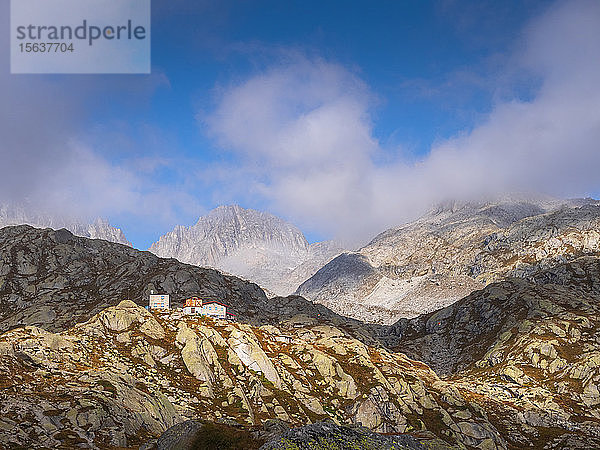 Blick über den Naturpark Adamello Brenta  Italien