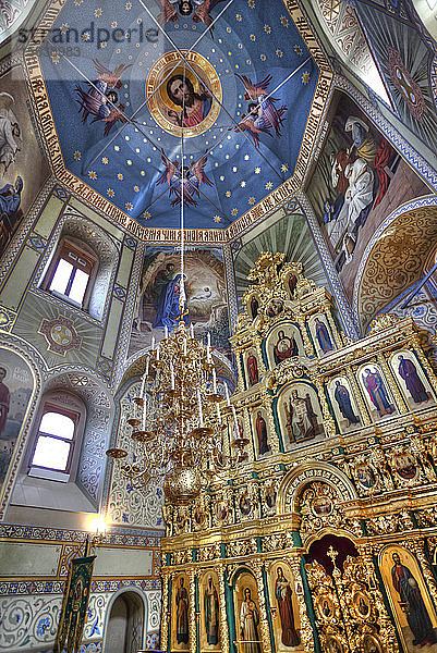 Innenfresken  Uspenskaja-Kirche; Suzdal  Gebiet Wladimir  Russland