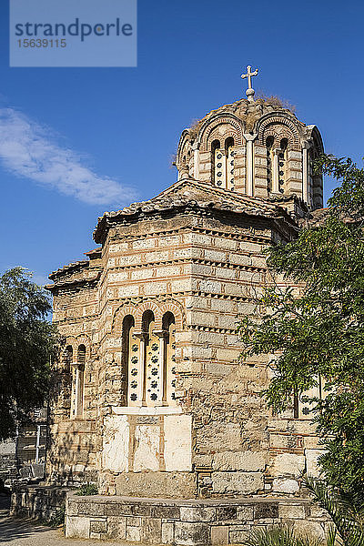 Kirche der Heiligen Apostel  10. Jahrhundert  Antike Agora; Athen  Griechenland