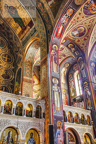 Fresken  Pfarrei St. Johns Forerunners; Athen  Griechenland