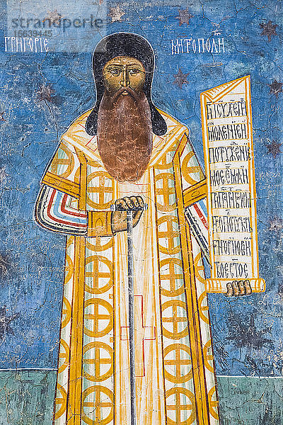 Fresko von Mitropoli  Voronet-Kloster  1487; Gura Humorului  Kreis Suceava  Rumänien