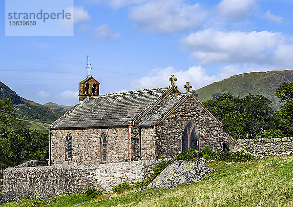 St. James Church  1840  Englischer Seenbezirk; Buttermere  Cumbria  England