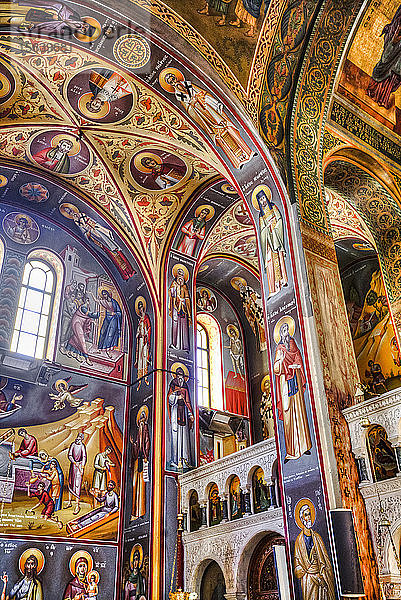 Fresken  Pfarrei St. Johns Forerunners; Athen  Griechenland