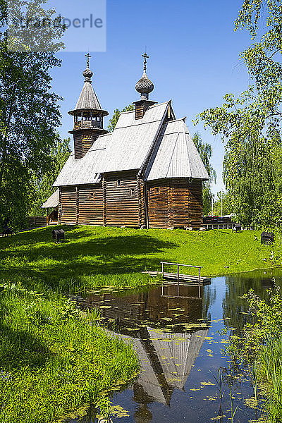 Kirche des gütigen Erlösers (1712)  Museum für Holzarchitektur; Kostroma  Gebiet Kostroma  Russland