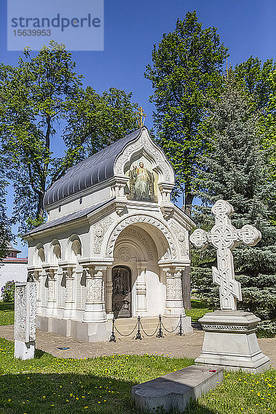 Grabmal von Fürst Dmitri Pozharshy  Erlöserkloster des Heiligen Euthymius; Suzdal  Gebiet Wladimir  Russland