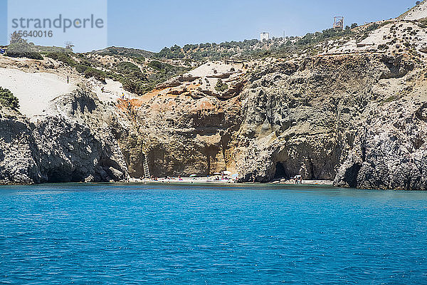 Tsigado Beach; Insel Milos  Kykladen  Griechenland