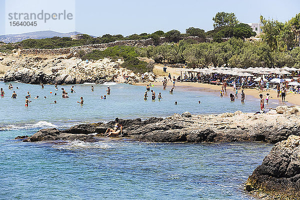 Strand Faragas; Insel Paros  Kykladen  Griechenland