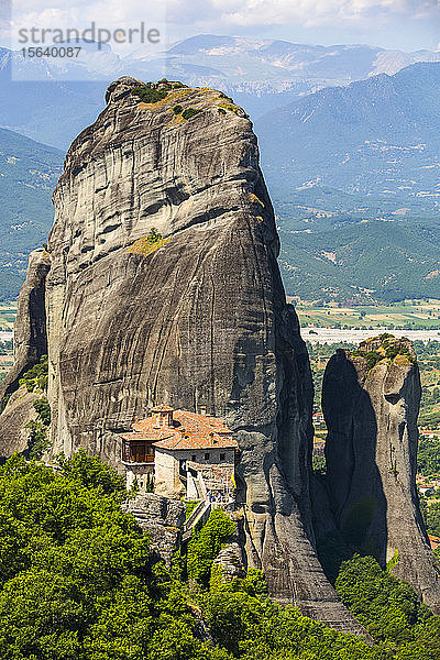 Heiliges Kloster von Rousanou  Meteora; Thessalien  Griechenland