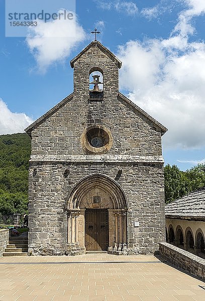 Kirche von Santiago  Roncesvalles  Spanien  Europa