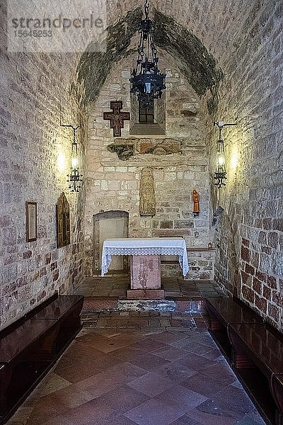 Kapelle von San Francesco Piccolino  Geburtshaus des Heiligen Franziskus  Assisi  Provinz Perugia  Umbrien  Italien  Europa