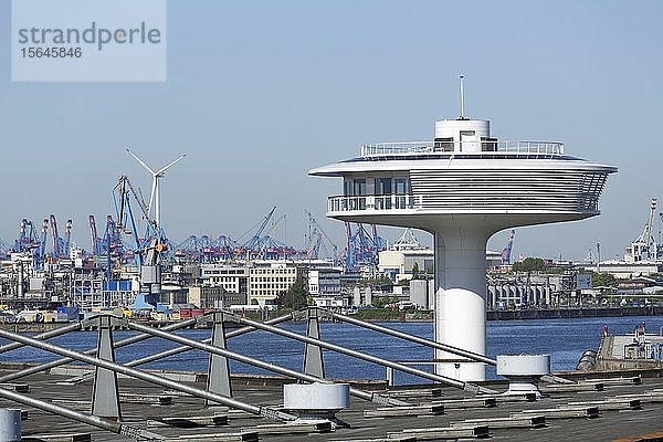 Wohnhaus Lighthouse Zero am Baakenhöft  Hafencity  Hamburg  Deutschland  Europa