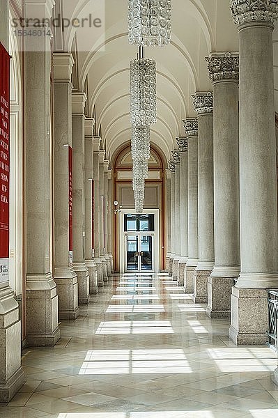 Arkade  Staatsbibliothek  München  Oberbayern  Bayern  Deutschland  Europa