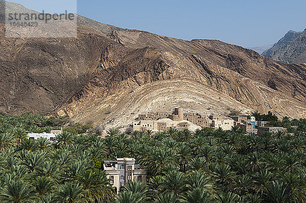 Verlassenes Dorf in der Provinz Ad Dakiliyah  Oman