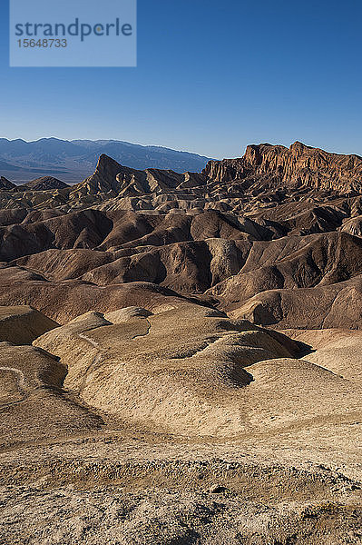 Zabriskie Point  Death Valley National Park  Kalifornien  USA