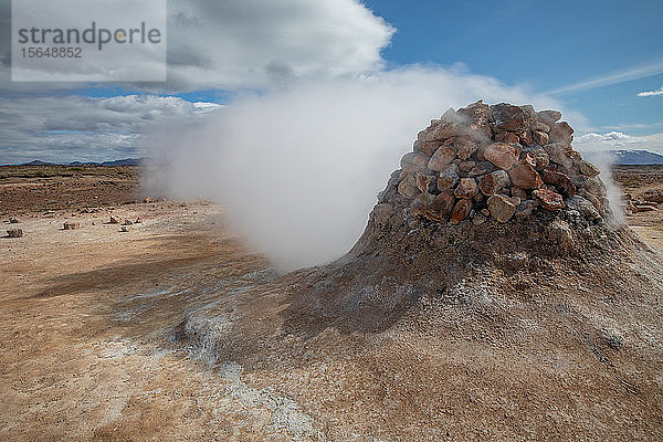 Geothermische Aktivität  Myvatn  Island